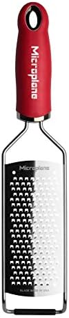 Microplane Gourmet Series Cheese Grater (Coarse, Red)