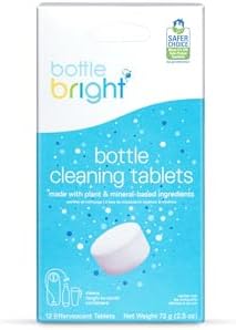 Bottle Bright Water Bottle Cleaning Tablets (12, 36, or 78 Count) by BOTTLEBRIGHT