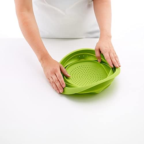 Collapsible Colander, Green