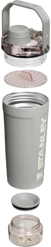 STANLEY Vitalize Shaker Bottle, 20 oz, Sage Grey - Image 2