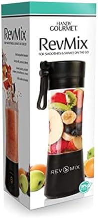 Handy Gourmet RevMix – for Smoothies and Shakes on The Go,Black - Image 4