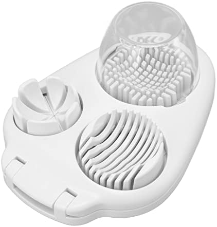 Gavigain Egg Slicer for Hard Boiled Eggs 3 Slice Modes Stainless Steel Dicer Heavy Duty Eggs Chopper Tool for Strawberry, Mushroom, Grape, Cherry Tomato by Gavigain