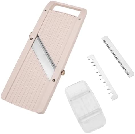 Mandoline Slicer for Kitchen, Upgrade Slicer for Vegetable, Professinal Japanese Vegetable Cutter with 4 Stainless Steel Blades by FAPEND