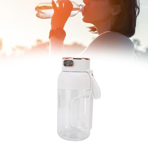 Portable Juicer Cup, 150W 1200ml Multifunctional Mini Travel Blender for Gym Home Office Sports Outdoor, Mini Juicer Cup, Mini Blending Cup, Portable Juice Cup (White) - Image 4