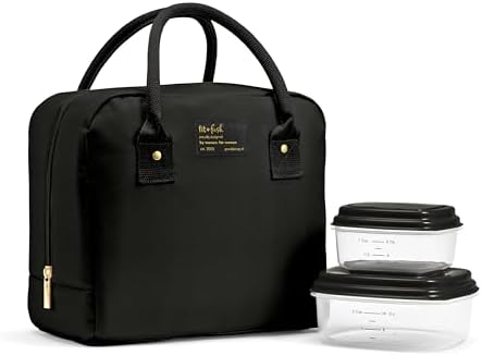 Bloomington Insulated Lunch Bag for Women w/ Containers