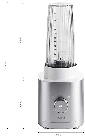 ZWILLING Enfinigy 20-oz. Personal Blender, Smoothie Blender, Silver - Image 3