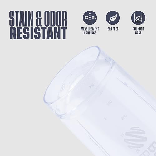 BlenderBottle Sport Flip Tritan Shaker Bottle 24 oz White - Image 4