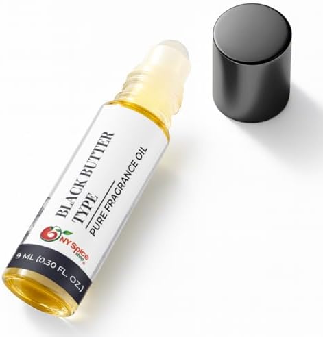 NY Spice Shop Black Butter Type Musk Fragrance – Pack of 5 Musky Sweet Notes - Body Oil Fragrance with Warm Deep Musk Long Lasting Aroma - Body Perfume Essence for Personal Scent Collection - Image 2