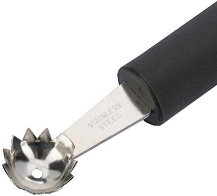 Germany Stainless Steel Tomato and Strawberry Stem Remover Corer (Red/Black)