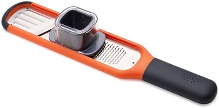 Joseph Joseph 2-in-1 Mini Grater & Slicer – Compact Kitchen Tool with Sharp Stainless Steel Blades