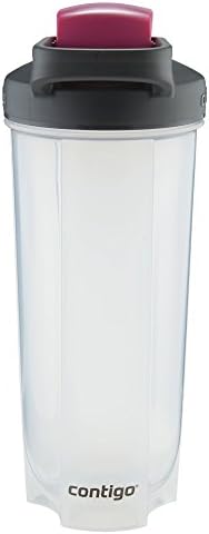 Contigo Shake & Go Fit Shaker Bottle, 28 oz., Neon Pink Lid - Image 3