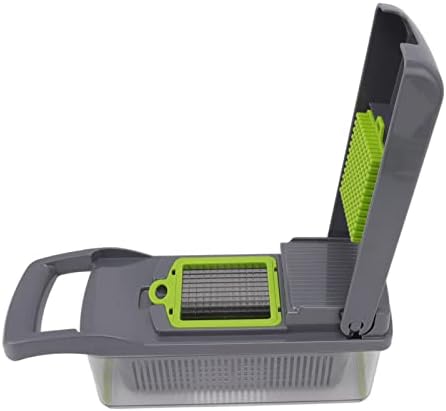 Vegetable Fruit Chopper Onion 4in1 Vegetable Chopper Onion Chopper Food Chopper Manual Spiralizer Salad Chopper Veggie Dicer Veggie Chopper Potato Cutter Onion Dicer Vegetable by YOUTHINK