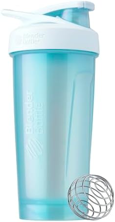 BlenderBottle Sport Flip Tritan Shaker Bottle 28 oz Blue Haze by BlenderBottle