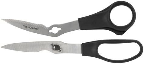 Fiskars 7" Everyday Take-Apart Shears, Multipurpose Scissors, Gray