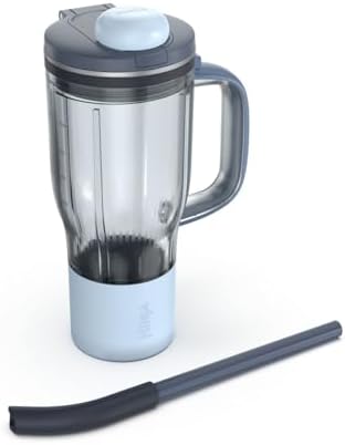 Ninja BlendBOSS 26oz Travel Tumbler & Straw, Cyberspace, XSKDB326SLCY by Unknown