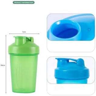 Cekaso Protein Shaker Bottle Blender for Shake and Pre Work Out, Best Shaker Cup (BPA free) w. Classic Loop Top & Whisk Ball, Kitchen Water Bottle (Pink Top/Pink Body, 16Oz-400ML) - Image 3