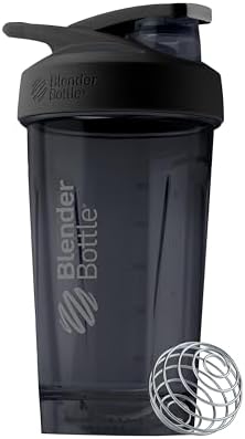 BlenderBottle Sport Flip Tritan Shaker Bottle 24 oz Black by BlenderBottle