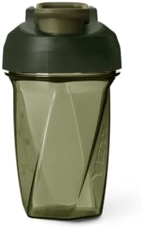 YETI Yonder Helimix Vortex Blender Shaker Bottle Holds up to 20oz | No Blending Ball or Whisk | USA Made | Portable Pre Workout Whey Protein Drink Shaker Cup | Dishwasher Safe, Olive by YETI