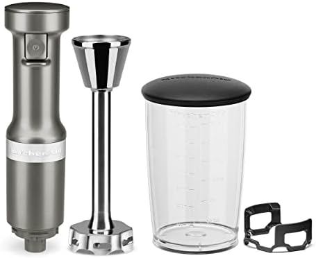 KitchenAid Variable Speed Corded Hand Blender, KHBV53, Contour Silver - Image 3
