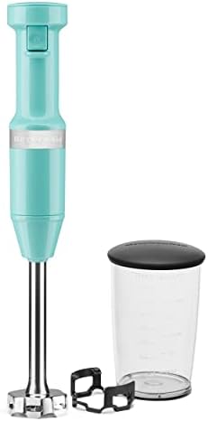 KitchenAid Variable Speed Corded Hand Blender, KHBV53, Aqua Sky - Image 2