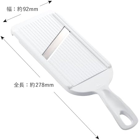 KAI Japanese Mandoline Slicer, Adjustable, Stainless Steel, Kitchen Tools, Potato Slicer, Made in Japan - Image 2