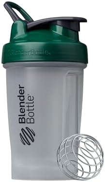 BlenderBottle Classic V2 Plastic Shaker Bottle 20 oz Green by BlenderBottle