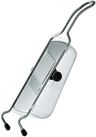 Rosle 95028 Stainless Steel Adjustable Gourmet Food Slicer Hand-Held Mandoline With Hand Guard - Image 4