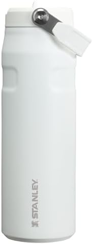 STANLEY IceFlow Flip Straw 2.0 Bottle, 24 oz, Frost