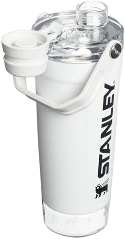 STANLEY Vitalize Shaker Bottle, 20 oz, Chalk - Image 3