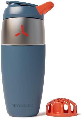 PROMIXX Pursuit Stainless Steel Shaker Bottle 32oz, Midnight Blue by PROMIXX