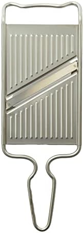 Japanese Double-Edged Slicer, Mandoline, Stainless Steel, Made in Sanjo, Japan, Silver by IPPINKA