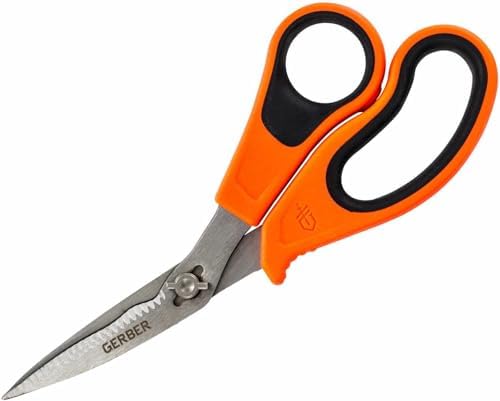 Vital Take-Apart Poultry Kitchen & Hunting Shears, Serrated, Orange