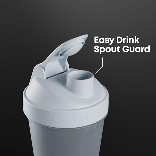 Smartshake 4 Pack Protein Shaker Bottle | Silent Mixing, Leak-Proof Shaker Bottle | Shaker Cups For Protein Shakes | Gym Shaker Bottle | Durable, Bpa-Free, Dishwasher Safe (SLIM) - Image 3