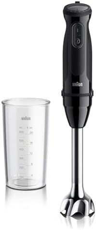 Braun MQ50001M Vario 21-Speed Hand Blender with TurboBoost, EasyClick, 500W