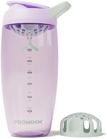 PROMIXX Pursuit Protein Shaker Bottle 26oz, Ecozen, Lilac by PROMIXX