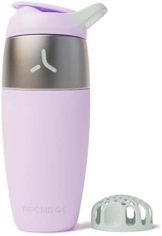 PROMIXX Pursuit Stainless Steel Shaker Bottle 32oz, Lilac by PROMIXX