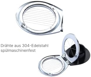 Multi Function Stainless Steel Egg Slicer for Hard Boiled Eggs - Image 3