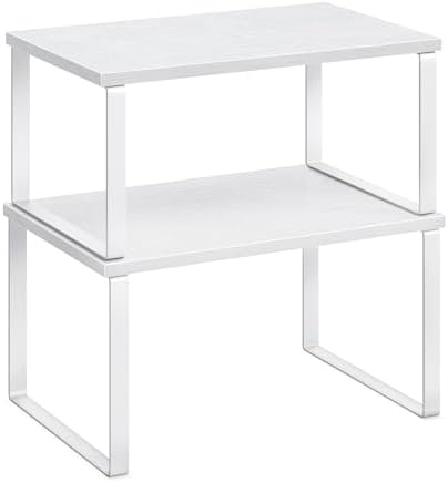 Cabinet Organizer Shelf, Set of 2 Spice Rack, Kitchen Storage