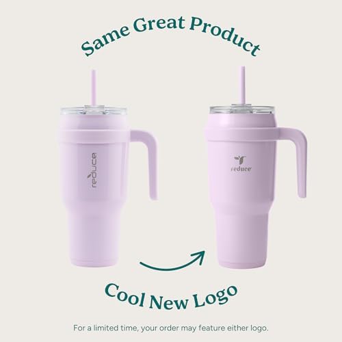 Cold1 40 oz Tumbler with Handle - Vacuum Insulated Stainless Steel Water Bottle for Home, Office or Car, Reusable Mug with Straw or Leakproof Flip Lid, Keeps Drinks Cold All Day-Gloss Sea Glass