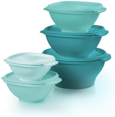 Heritage 10-Piece Vintage Green Set (5 Bowls, 5 Lids)
