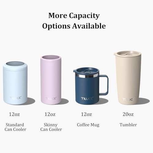 TILUCK 20 oz Insulated Coffee Tumbler with BPA-Free Lid - Image 6