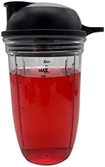 Replacement Blender Combo Easy Twist Extractor Blade with 18oz cup and To-go-lid,compatible with NutriBullet Blender Combo NBF10500/ NBF70500/ZNBF30400Z/ZNBF30500Z/NBF50400(1 cup, 18oz) - Image 2