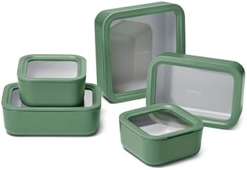 Caraway 13-Piece Glass Food Storage Container Set