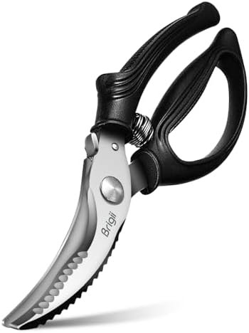Kitchen Shears, Heavy Duty Poultry Shears, Stainless Steel Scissors