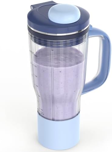 26 oz Personal Smoothie Tumbler Fit for Ninja BlendBOSS/CrushBOSS Blender by Feilifan