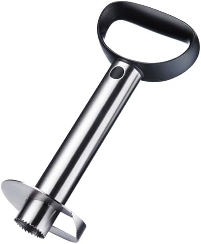 Heavy Duty Stainless Steel Pineapple Slicer and De-Corer (Silver)