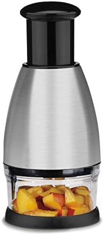 Best Utensils Premium Stainless Steel Chopper And Dicer Chop Veggies Herbs And Nuts With Ease Black by KAYCROWN