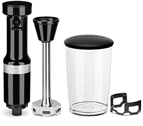 KitchenAid Variable Speed Corded Hand Blender, KHBV53, Onyx Black - Image 3