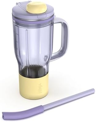Ninja BlendBOSS 26oz Travel Tumbler & Straw, Purple, XSKDB326SLPR by Unknown