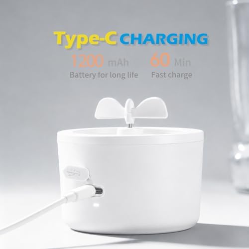 Whirlpower Electric Shaker Bottle Rechargeable XL Capacity Mixer Cup 34oz - Image 6